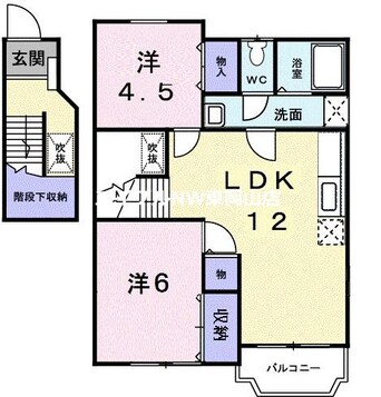 間取図 ジュネスコートＹ