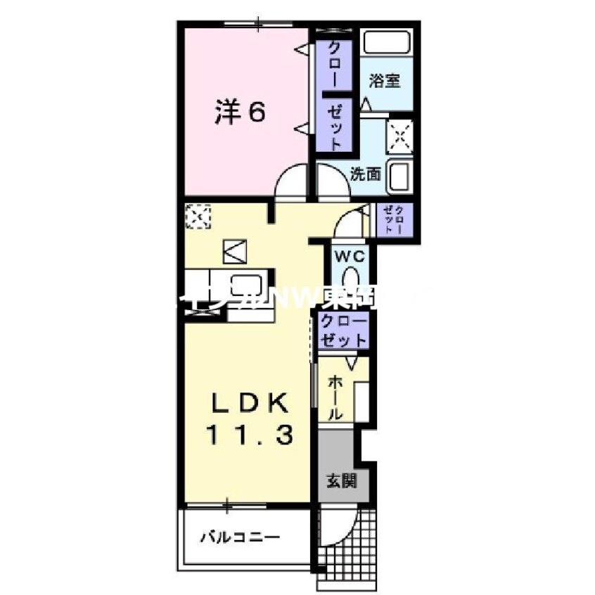 間取図 セレッソ