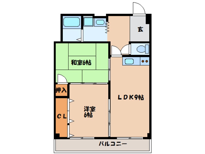 間取図 ビラアルファイン