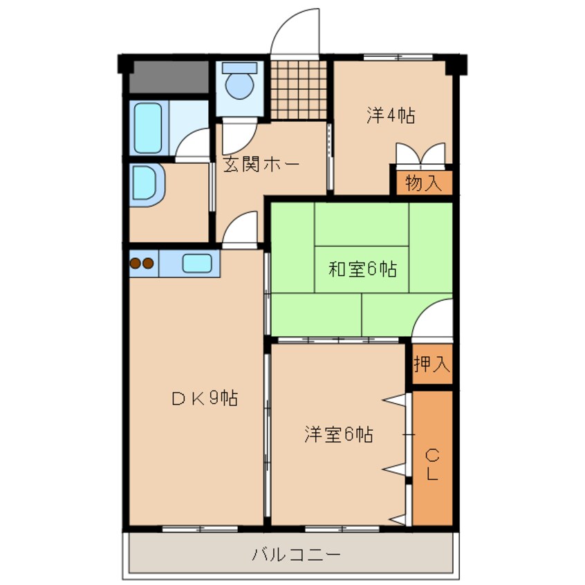 間取図 ビラアルファイン