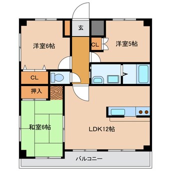 間取図 麻里布ガーデンプレイス