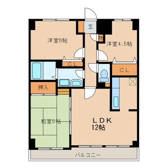 間取図 麻里布ガーデンプレイス