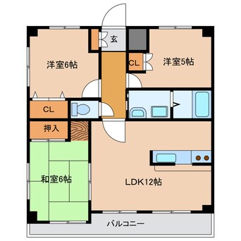 間取図 麻里布ガーデンプレイス