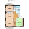 ベルテ 3DKの間取り