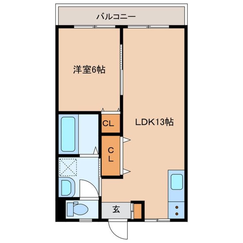 間取図 ハートプレイスＭＩＫＡＳＡ