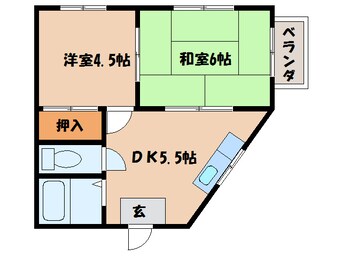 間取図 みなみハイツ