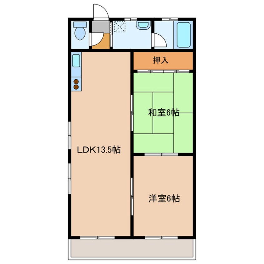 間取図 コンフォール世紀