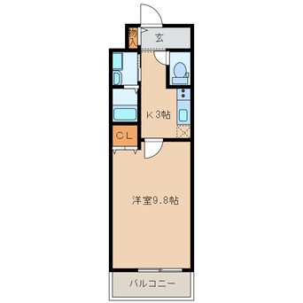 間取図 ブリッサ岩国