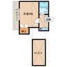 アンピエス元町 1Kの間取り