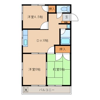 間取図 桂グランドマンション