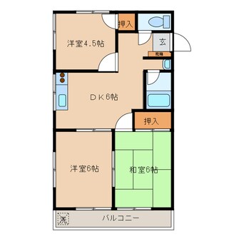 間取図 桂グランドマンション