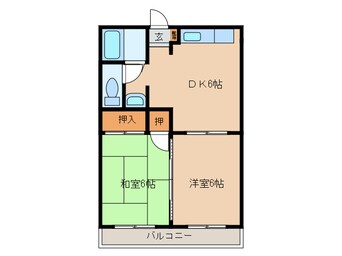 間取図 桂グランドマンション