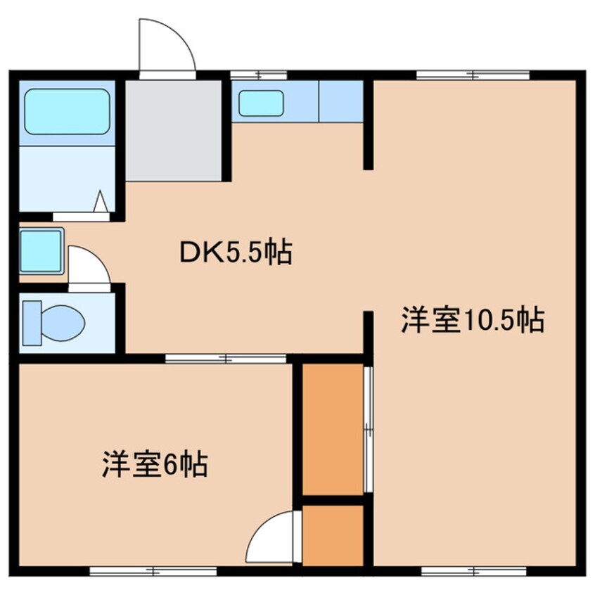 間取図 カーザメイセイ