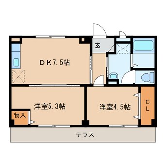 間取図 グレイス21