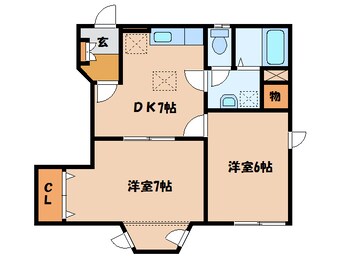 間取図 リヴ・さかえ