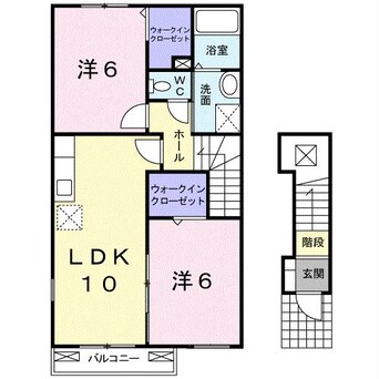 間取図 レ・ミエルＡ