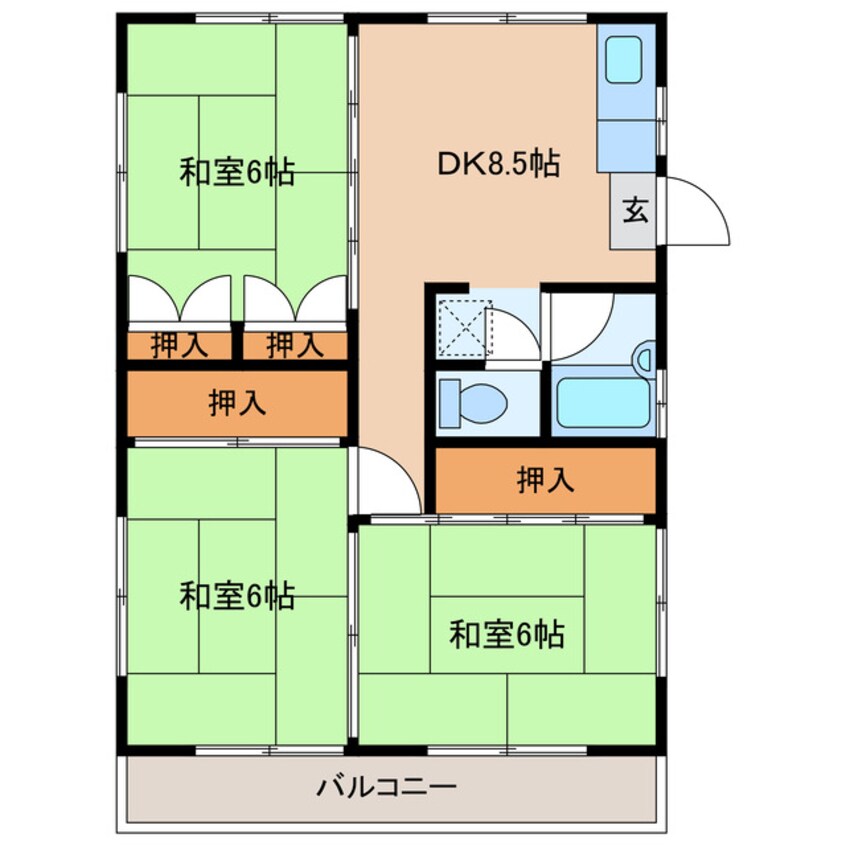 間取図 Sビル