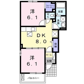 間取図 ハニーコッティ