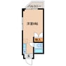 小林マンション 1Rの間取り
