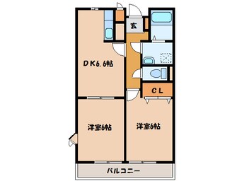 間取図 グレイスフルガーデン