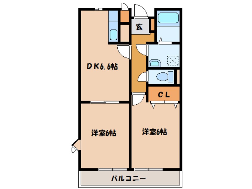 間取図 グレイスフルガーデン