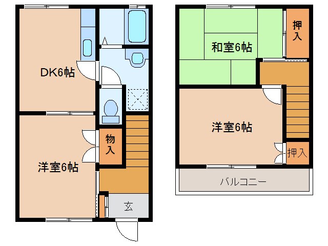 間取り図 秀和ハイツ