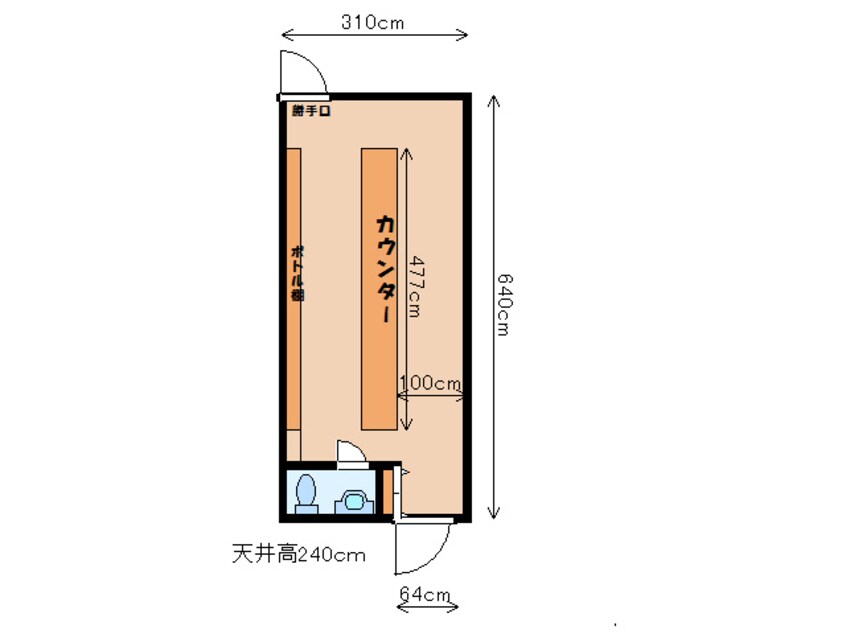 間取図 パークビル