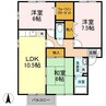 セジュールセト 3LDKの間取り