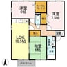 セジュールセト 3LDKの間取り
