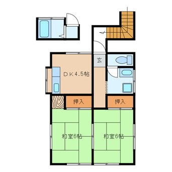 間取図 中村アパート