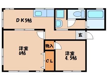 間取図 シティハイムソファレ