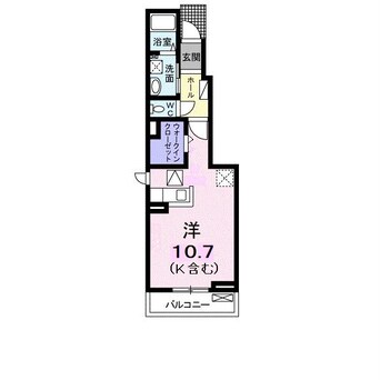 間取図 ヴィラ・ルーチェＢ棟