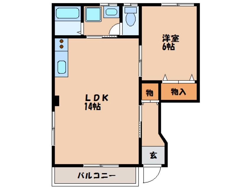 間取図 セトゥールメントコーポ