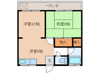 間取図 あさひマンション