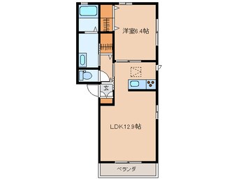 間取図 ガーデン・レジオ和木