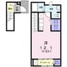 Nagomi　Ⅱ 1Rの間取り