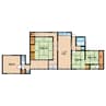 金井様貸家1 4LDKの間取り