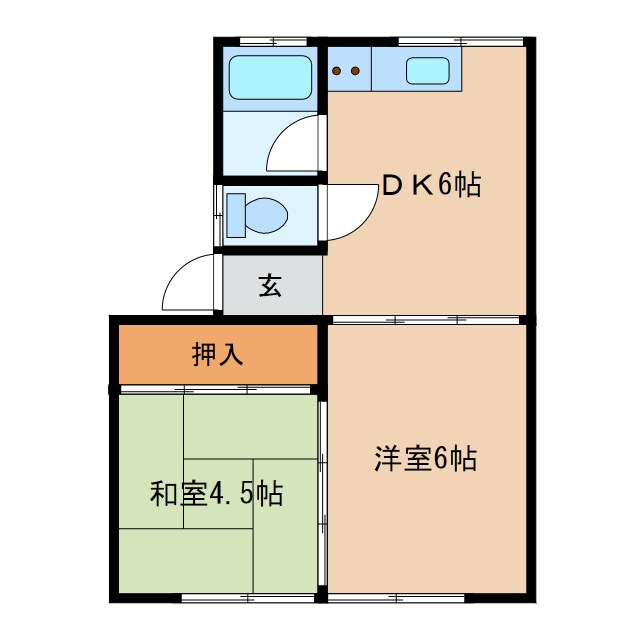 間取り図 フジマンションA