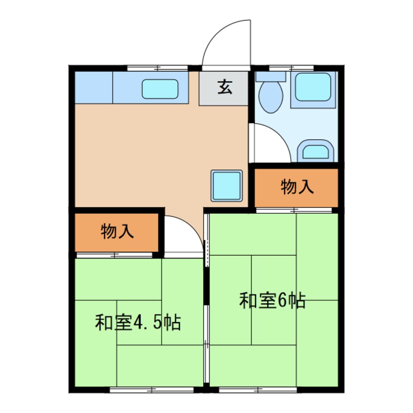 間取図 YMハイツ