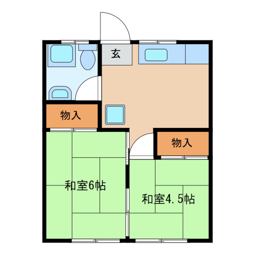 間取図 YMハイツ