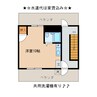 ポルト元町 1Rの間取り