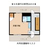 ポルト元町 1Rの間取り