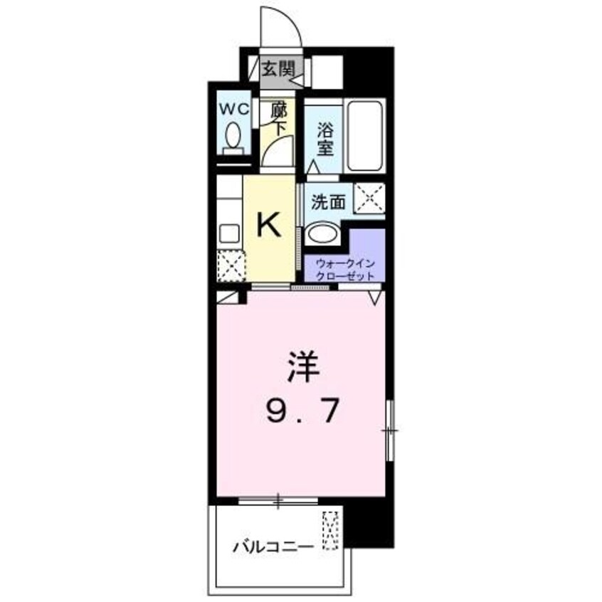 間取図 ワイズ　エスト