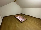 屋根裏収納です 旭町A様貸家