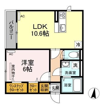間取図 カーサ・アッザレア