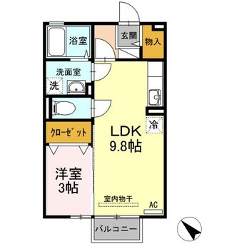 間取図 サニーはうす