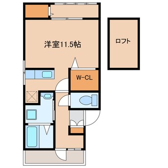 間取図 カームメント新町Ⅱ