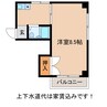 シティスケープ・ミズノ 1Kの間取り