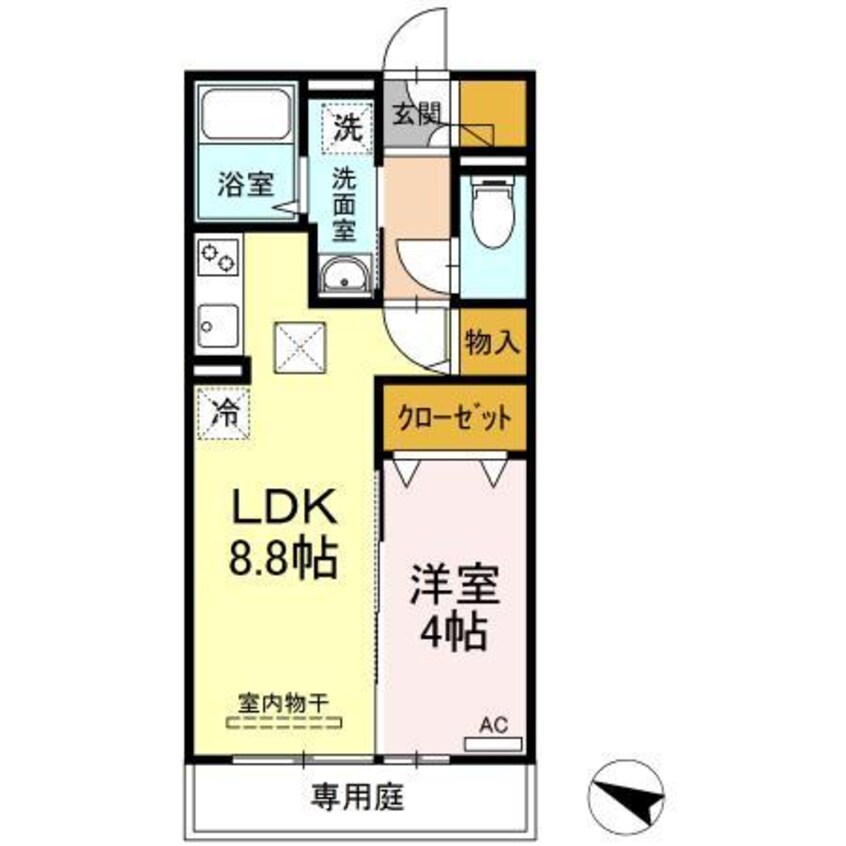 間取図 セジュール知空