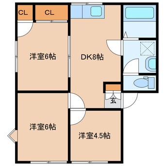 間取図 フレグレンス・Y